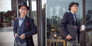 85-Year-Old Farmer Given Makeover By Grandson And Is Transformed Into Fashion Icon