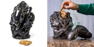 Aliens Warrior Cookie Jar