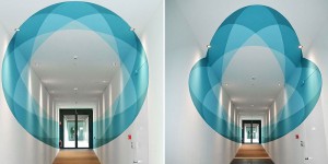 This Mural Changes Shape As You Walk Through It