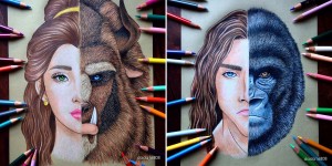 This Artist Is Trying To Draw Character Mashups Inspired By Hayao Miyazaki And Disney Movies