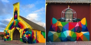 Abandoned Church Transformed With Colorful Graffiti In Morocco