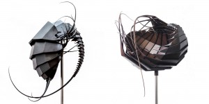 Otherworldly Metal Organisms Welded by Mylinh Nguyen