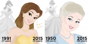 This Is What Disney Princesses Look Like In Their Old Age