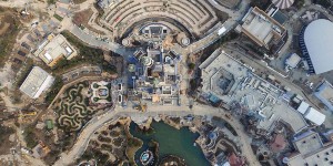 Incredible Aerial Pictures Of The Shanghai Disneyland Theme Park