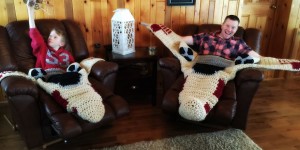 An Artist Has Created A Crocheted X-Wing Starfighter Blanket To Keep The Force Warm