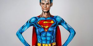 Canadian Artist Transforms Herself Into Superman