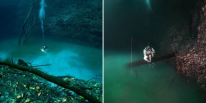This Daredevil Diver Discovered A New River... Under Water