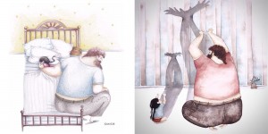 Illustrations Of A Dad And Daughter Will Give You Your Happy Cry For Today