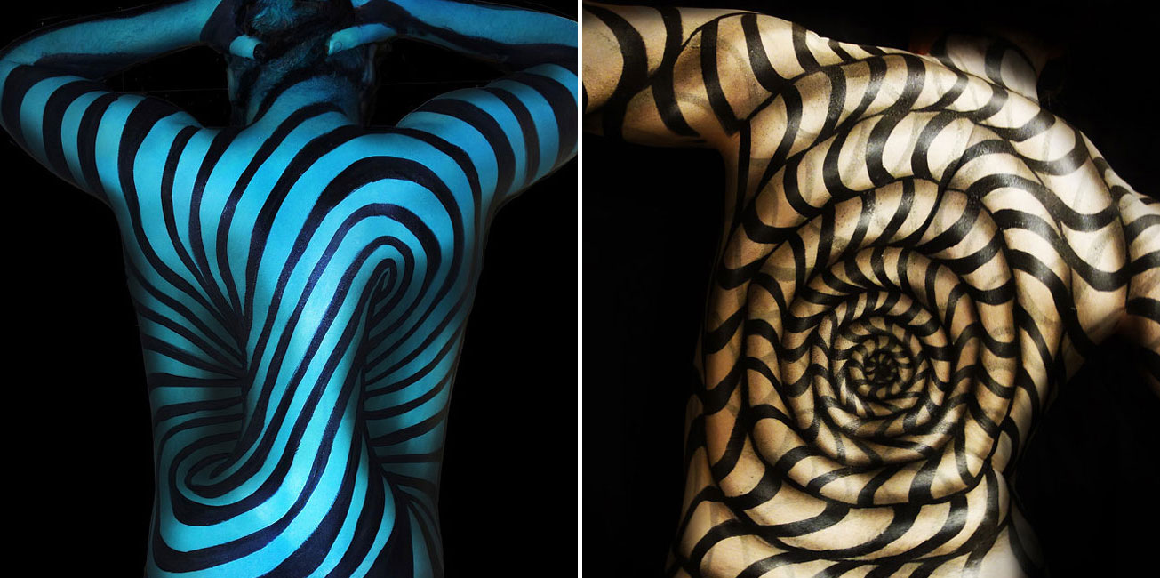 A Talented Body Painter Has Created A Series Of Mind-Bending Illusions That...