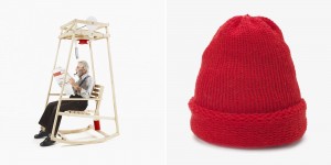 Ingenious Rocking Chair Knits A Hat for You As You Sway Back And Forth