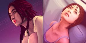 Sweet Illustrations And Vector Portraits By The Chinese Female Artist Shingudoo