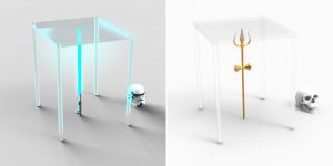 Be Fearless. Be Seated. A 'Dangerously Safe' Stool Series For The Fearless