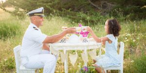 Military Dads Have Tea With Their Daughters In Touching Photo Series