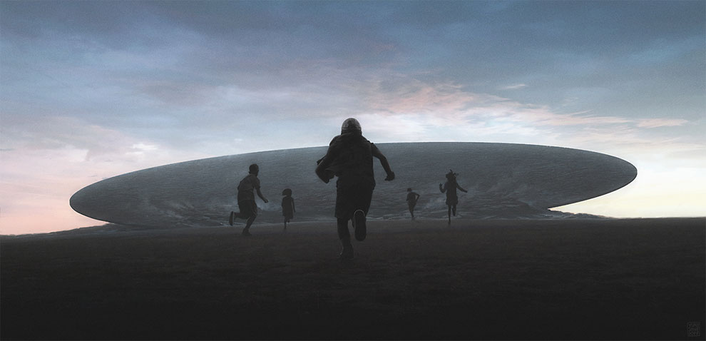 “The Way We Fall”: Eerie Illustrations Of An Apocalyptical World By ...