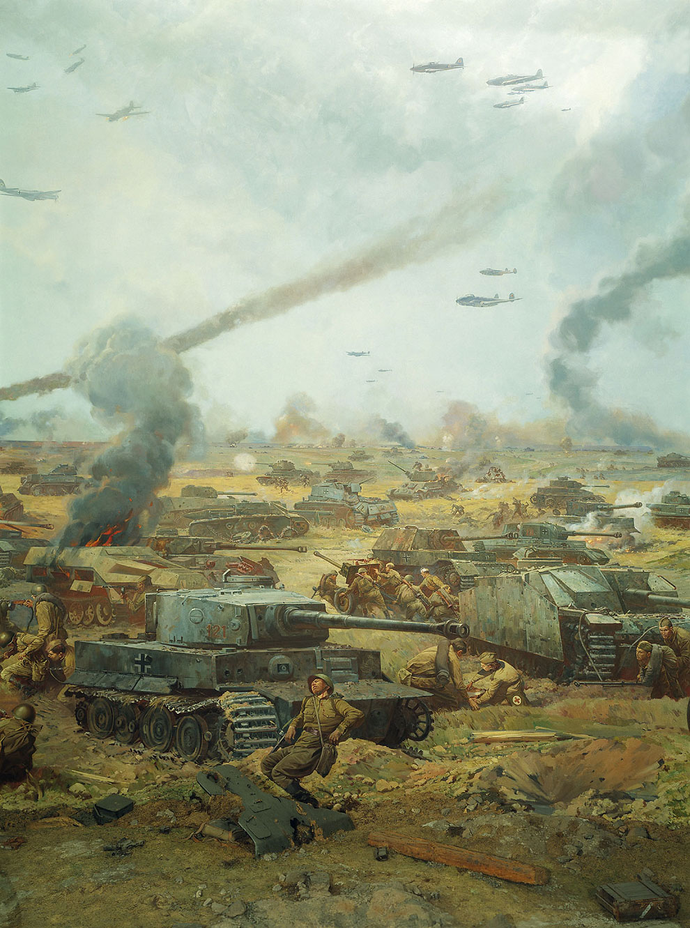 World War II Paintings From The Soviet Union » Design You Trust ...