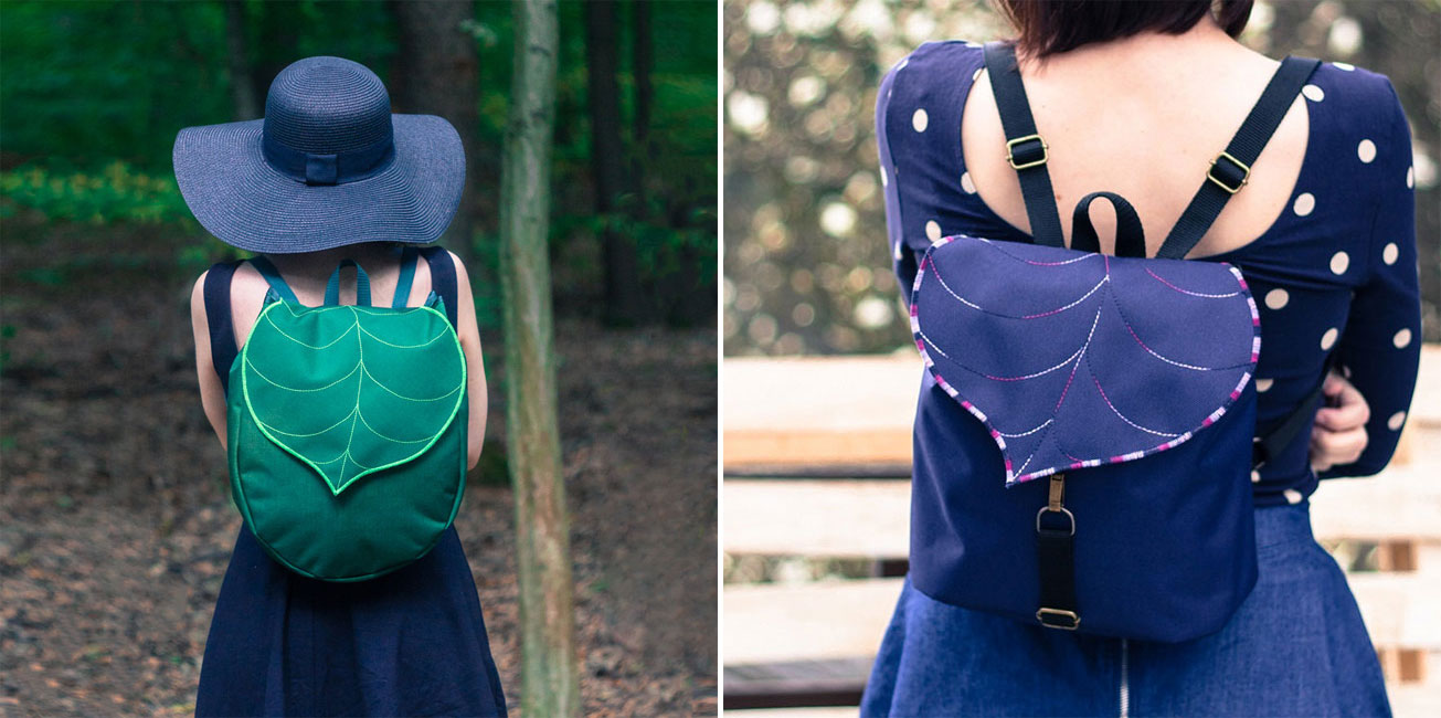 Leaf-Inspired Bags From Budapest