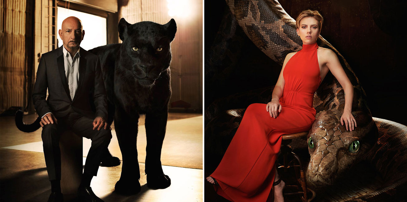 Jungle Book Cast Photos Pair Actors With Animals » Design You Trust ...