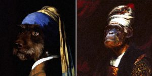 Artist Paints Hyper Realistic Animal Portraits That Place Your Own Pet In Historical Settings