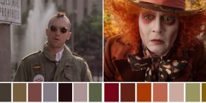 Color Palettes From Famous Movies Show How Colors Set The Mood Of A Film
