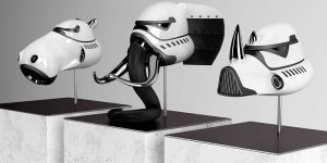 Artist Blank William Creates Incredible Wild Animal Stormtrooper Helmets