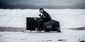 Meet Snoped, The Sleek Snowmobile