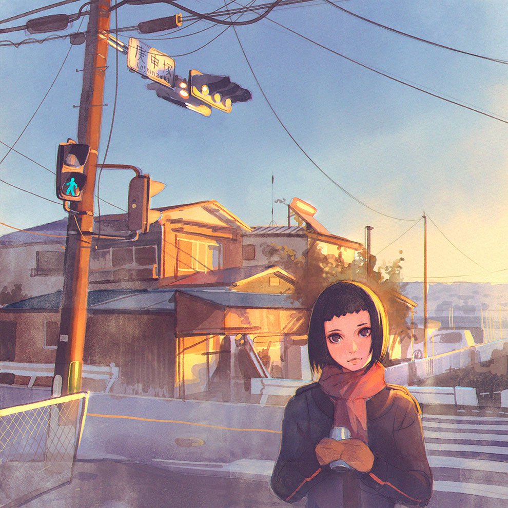 Modern Manga Art By Ilya Kuvshinov » Design You Trust — Design Daily ...