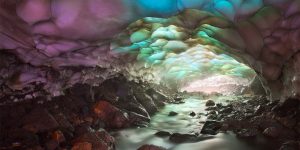 Unearthly Views Of The Hidden Snow Cave In Kamchatka