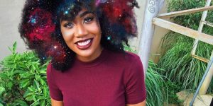 Afros Turned Into Flowery Galaxies To Make Black Women Proud Of Their African Heritage