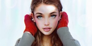 Stunning Digital Female Portraits By Irakli Nadar