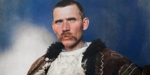 Beautiful Colorized Photos Of Immigrants in Their Traditional Dresses At The Ellis Island Immigration Station In The Early 20th Century