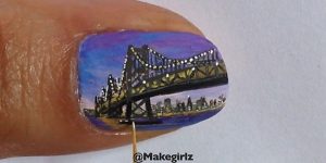 This Instagrammer Turns Nails Into Works Of Art With Cityscape Designs