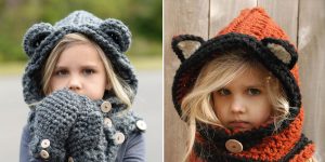 Cute As A Button Crochet Cowls