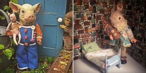 Toys In The Basement: Beautiful Creepy Dolls By Annie Montgomerie