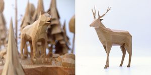 Artist From Poland Creates Gorgeous Wild Animals Designed In 3D
