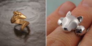 Of Beasts And Beauty: Artist Creates Beautiful Animal Jewelry Out Of Silver And Bronze