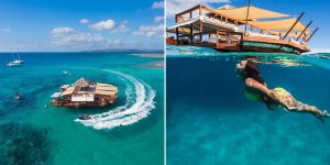 Fiji's Awesome Floating Bar And Pizzeria