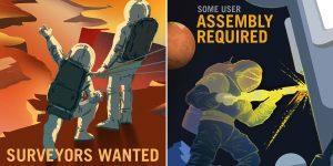 NASA's Mars Recruitment Posters Will Convince You To Go Die In Space!