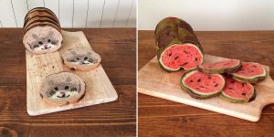 Surprise Bread Hides Pictures In Every Slice