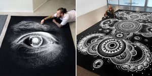 Artist Creates Impressive Portraits Using The Humble Kitchen Salt
