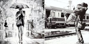 Amazing Ballpoint Pen Art And Monochrome Graphics By Andrey Poletaev