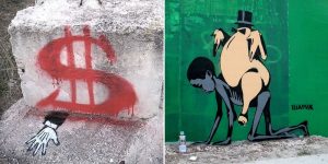 Ukrainian Banksy - Street Art By Sharik