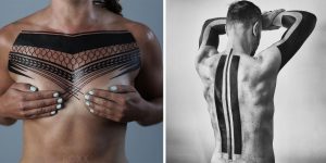 Cool Minimalist Geometric Tattoos By Roxx