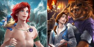 How Female Disney Characters Would Look If They Were Men