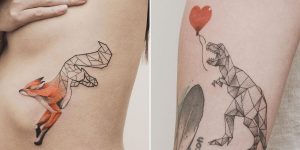 Geometrical Tattoos By Jasper Andres Beautifully Fuse Geometry With Nature