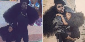 Benny Harlem & His Daughter Jaxyn’s Long Natural Hair Has Broken The Internet