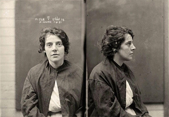 Femme Fatales: Mug Shots Of Female Criminals From Early 20th Century ...