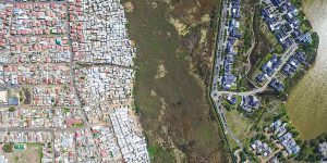 Lines Dividing Rich And Poor Captured With Drones