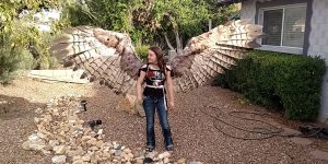 Stunning Pneumatic Wings That Actually Open And Close
