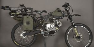 Motorcycle Hybrid Designed As A Survival Bike That Can Travel 300 Miles Without Refueling