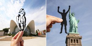Charming Cut Paper Silhouettes Playfully Transform Famous US Landmarks